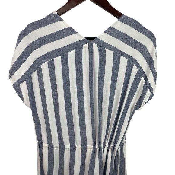Rails | Wren Seattle Stripe Blue White Shirt Dress - Picture 6 of 11